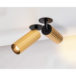 S117 LED ΣΠΟΤ 7W 36° ΓΥΨΟΣΑΝΙΔΑΣ - ΟΡΕΙΧΑΛΚΙΝΟ ΦΙΝΙΡΙΣΜΑ