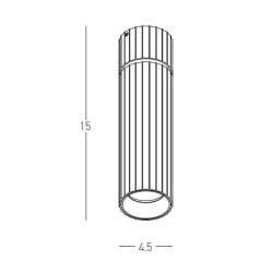 S120 LED ΣΠΟΤ ΟΡΟΦΗΣ 7W 36° ΟΡΕΙΧΑΛΚΟ - ΑΛΟΥΜΙΝΙΟ S120 LED ΣΠΟΤ ΟΡΟΦΗΣ 7W 36° ΟΡΕΙΧΑΛΚΟ - ΑΛΟΥΜΙΝΙΟ