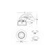 S140 ΧΩΝΕΥΤΟ LED DOWNLIGHT ΣΠΟΤ ΦΩΤΙΣΜΟΥ 6,5W 3000K ΛΕΥΚΟ ΑΛΟΥΜΙΝΙΟ S140 ΧΩΝΕΥΤΟ LED DOWNLIGHT ΣΠΟΤ ΦΩΤΙΣΜΟΥ 6,5W 3000K ΛΕΥΚΟ ΑΛΟΥΜΙΝΙΟ
