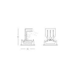 S145 ΧΩΝΕΥΤΟ LED DOWNLIGHT ΣΠΟΤ ΦΩΤΙΣΜΟΥ 9W 2700K ΜΑΥΡΟ ΑΛΟΥΜΙΝΙΟ S145 ΧΩΝΕΥΤΟ LED DOWNLIGHT ΣΠΟΤ ΦΩΤΙΣΜΟΥ 9W 2700K ΜΑΥΡΟ ΑΛΟΥΜΙΝΙΟ