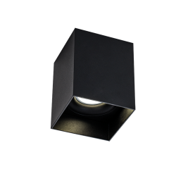 S152 ΣΠΟΤ ΟΡΟΦΗΣ GU10 MAX 40W ΜΑΥΡΟ ΑΛΟΥΜΙΝΙΟ ΤΕΤΡΑΓΩΝΟ