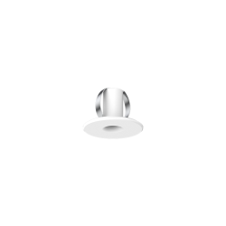 S169 ΧΩΝΕΥΤΟ LED DOWNLIGNT ΣΠΟΤ ΦΩΤΙΣΜΟΥ 2W 3000K IP44 ΛΕΥΚΟ ΑΛΟΥΜΙΝΙΟ