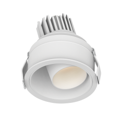 S173 ΧΩΝΕΥΤΑ LED DOWNLIGHT ΣΠΟΤ ΦΩΤΙΣΜΟΥ 10W 3000K ΛΕΥΚΟ ΑΛΟΥΜΙΝΙΟ IP44