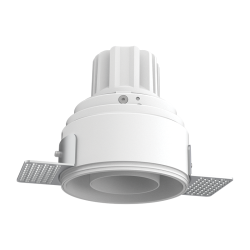 S177 ΧΩΝΕΥΤΟ LED ΣΠΟΤ ΦΩΤΙΣΜΟΥ 10W 3000K IP44 ΛΕΥΚΟ ΑΛΟΥΜΙΝΙΟ ΧΩΡΙΣ ΠΛΑΙΣΙΟ