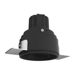 S178 ΧΩΝΕΥΤΟ LED ΣΠΟΤ ΦΩΤΙΣΜΟΥ 10W 3000K IP44 ΜΑΥΡΟ ΑΛΟΥΜΙΝΙΟ ΧΩΡΙΣ ΠΛΑΙΣΙΟ
