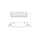 S191 ΧΩΝΕΥΤΟ DOWNLIGHT LED ΣΠΟΤ 12W 3000K ΛΕΥΚΟ ΑΛΟΥΜΙΝΙΟ S191 ΧΩΝΕΥΤΟ DOWNLIGHT LED ΣΠΟΤ 12W 3000K ΛΕΥΚΟ ΑΛΟΥΜΙΝΙΟ
