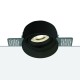 Z11105 TR-B DOWNLIGHT ΣΠΟΤ ΦΩΤΙΣΜΟΥ GU10 50W ΧΩΝΕΥΤΟ ΧΩΡΙΣ ΠΛΑΙΣΙΟ ΜΑΥΡΟ ΑΛΟΥΜΙΝΙΟ