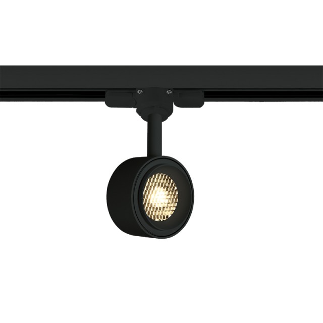 Z65644 T-B ΜΑΥΡΟ COB LED 8W ΣΠΟΤ ΦΩΤΙΣΜΟΥ 36° DIMMABLE ΓΙΑ ΤΡΙΦΑΣΙΚΕΣ ΡΑΓΕΣ