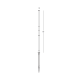 OUTDOOR SPIKELED LIGHT 1.5W-24V 3000K BROWN ALUMINIUM - FROSTED ACRYLIC IP65