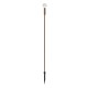 OUTDOOR SPIKELED LIGHT 1.5W-24V 3000K BROWN ALUMINIUM - FROSTED ACRYLIC IP65