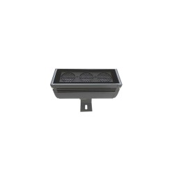 WALL WASHER LED 9W -220V 3000K GRAPHITEALUMINIUM IP65