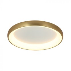 Φωτιστικό Οροφής LED 60W Αλουμινίου Χρυσό 2058 Zambelis
