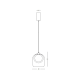 Κρεμαστό Φωτιστικό Οροφής 20cm LED 6W IP20 3000K Zambelis Κρεμαστό Φωτιστικό Οροφής 20cm LED 6W IP20 3000K Zambelis
