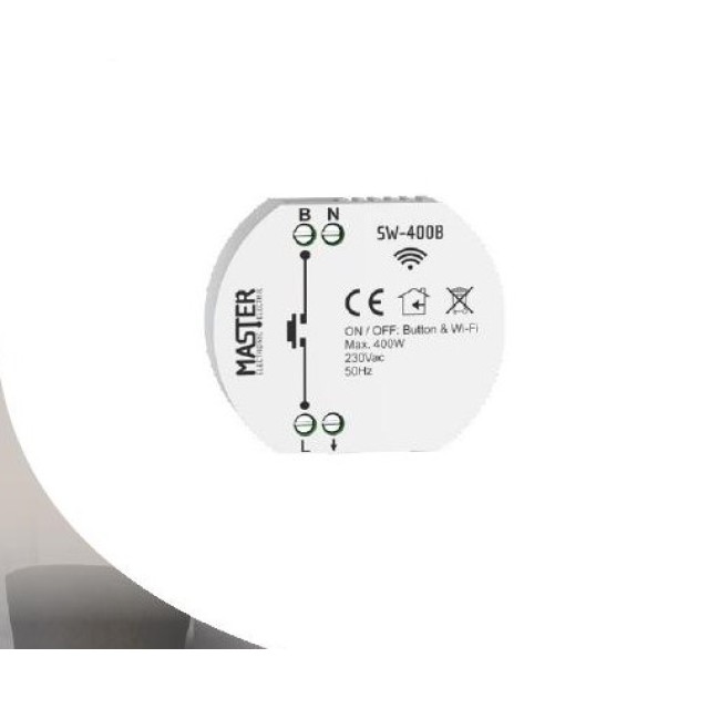 MASTER Διακοπτης Κυτιου VAC / 400W (Wi-Fi) SW-400B