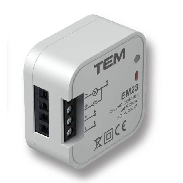TEM ΕΝΣΩΜΑΤΩΜΕΝΟΣ ΡΟΟΣΤΑΤΗΣ R 250W EM23
