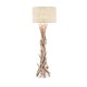 Ideal Lux Driftwood PT1 Vintage Φωτιστικό Δαπέδου Υ157.5xΜ55εκ. με Ντουί για Λαμπτήρα E27 σε Καφέ Χρώμα