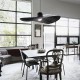Κρεμαστό Φωτιστικό Ideal Lux Madame 174402 Μαύρο